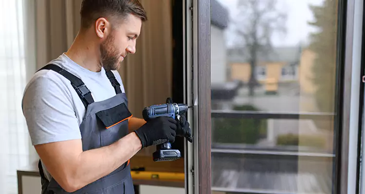 Sliding Screen Door Handle Repair in Three Lakes, FL