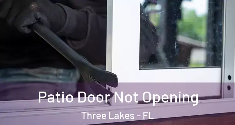  Patio Door Not Opening Three Lakes - FL
