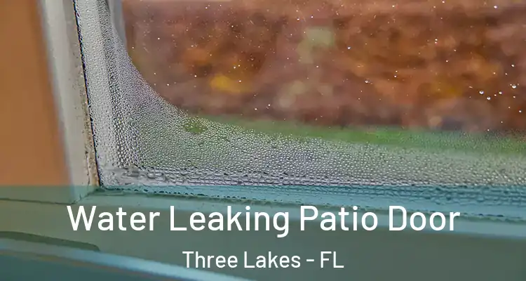  Water Leaking Patio Door Three Lakes - FL